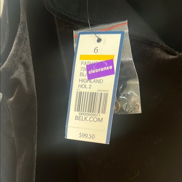 Crown & Ivy Black Velvet Pants - Picture 6 of 8